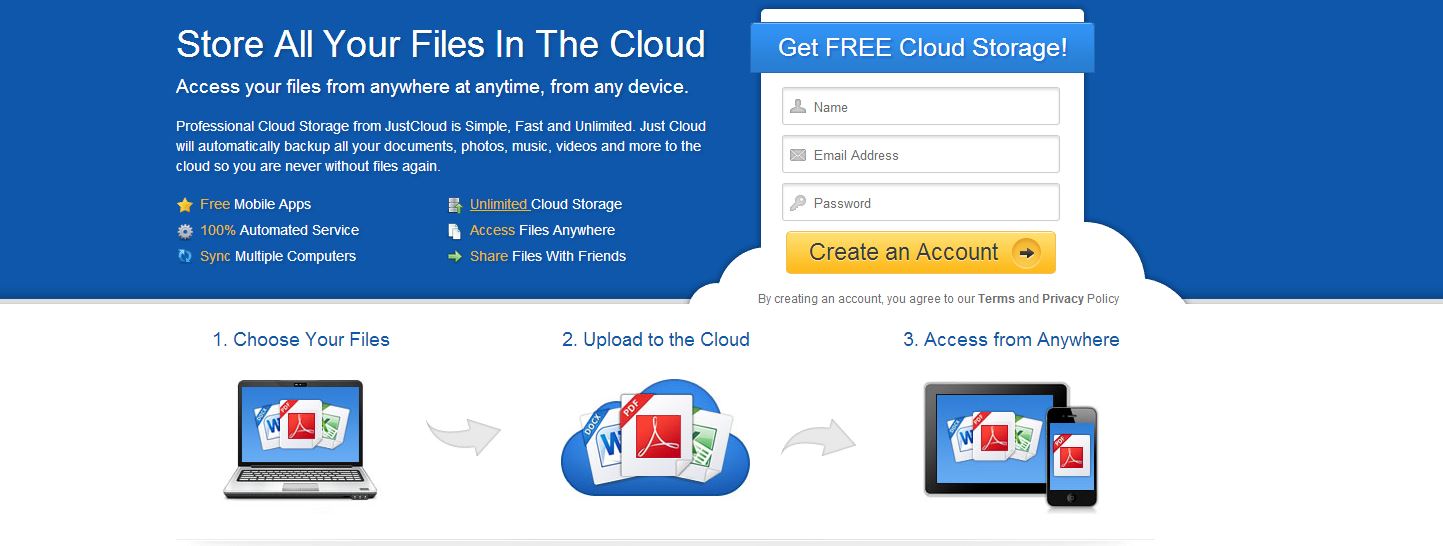 Justcloud Review